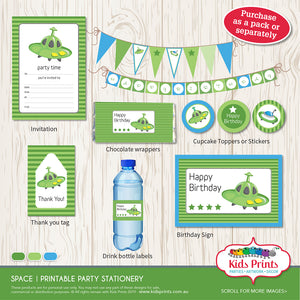 Space Party Printables