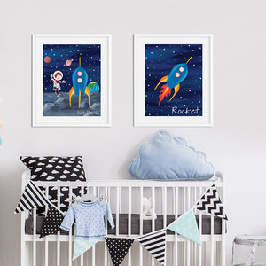 Spaceman Print - Kids Prints Online