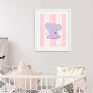 Baby Elephant Print - Kids Prints Online
