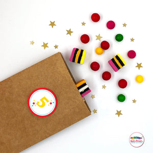 Circus Party | Stickers | Kids Prints