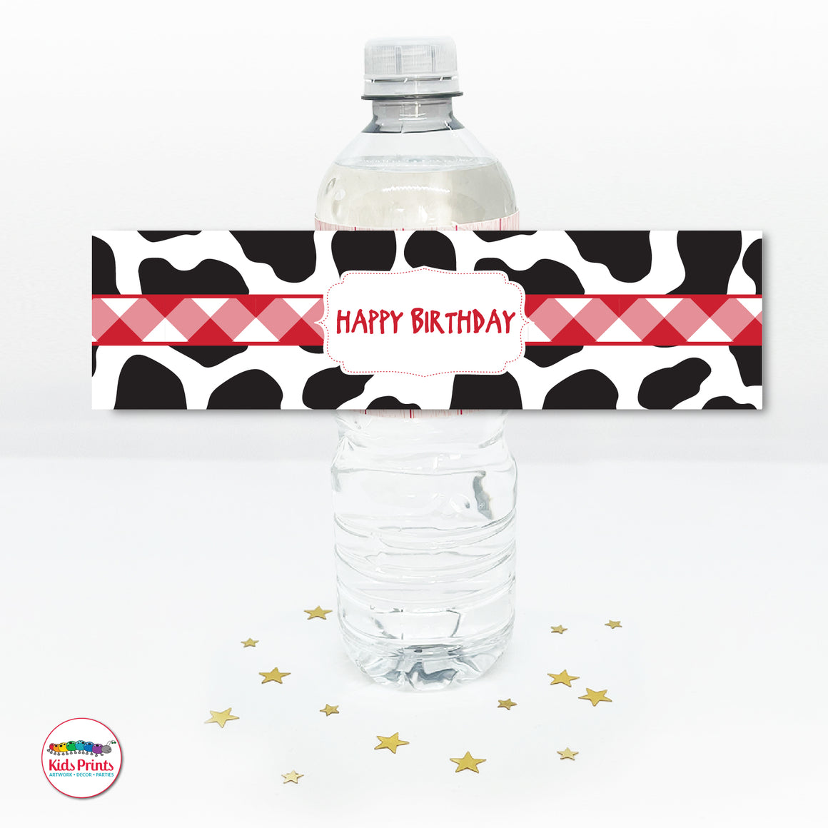 Farm Animal | Water Bottle Label | Party Printables | Kids Prints