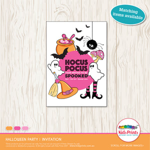 Halloween Party | Invitation | Kids Prints 